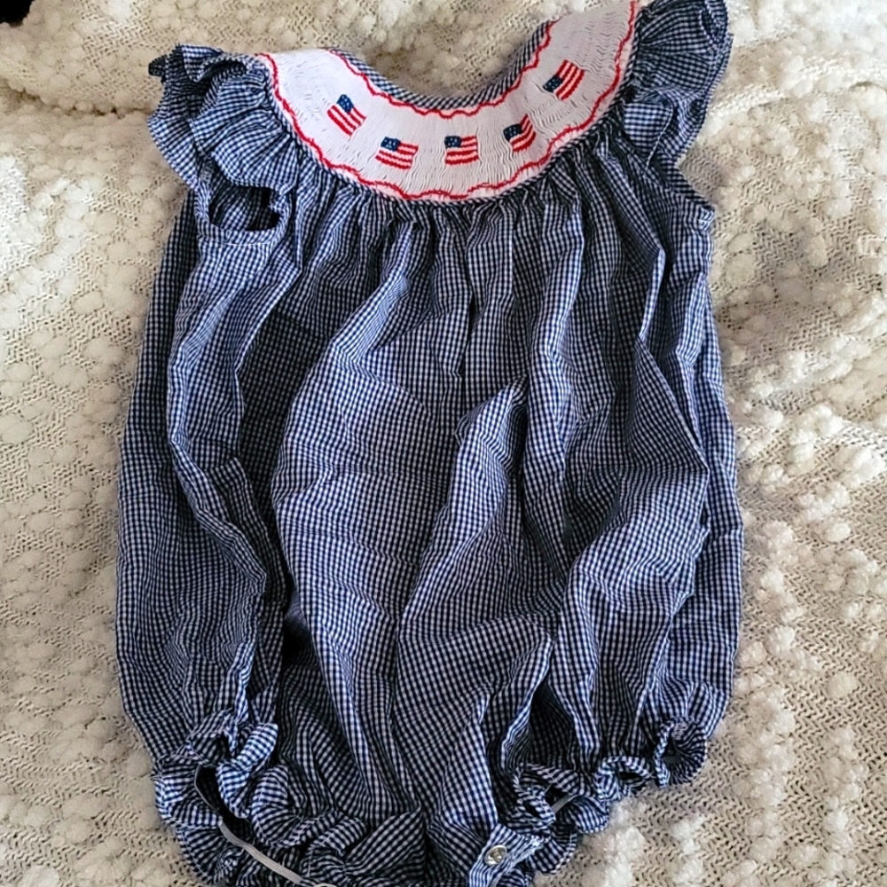 American Flag Summer One piece